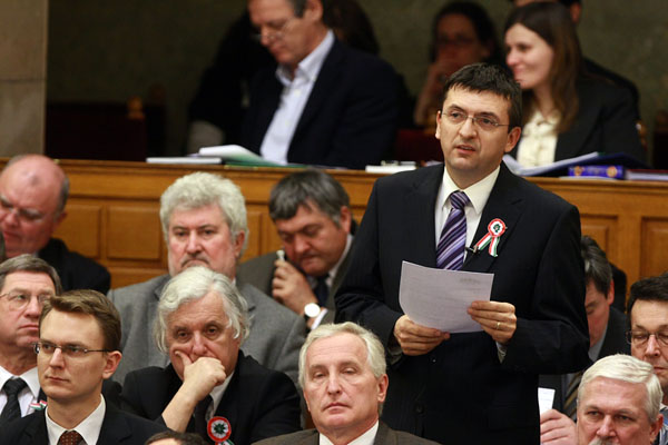 Domokos László, az Országgyűlés Költségvetési bizottságának elnöke