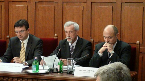 Warvasovszky Tihamér, az Állami Számvevőszék alelnöke 