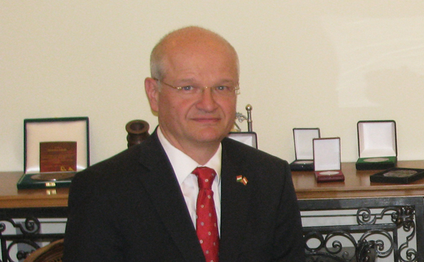 Dr. Michael Zimmarman osztrák nagykövet