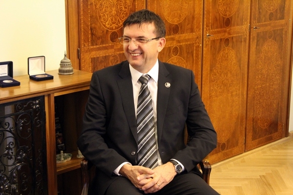 Az Európai Bizottság Magyarországi Képviseletvezetőjével találkozott Domokos László